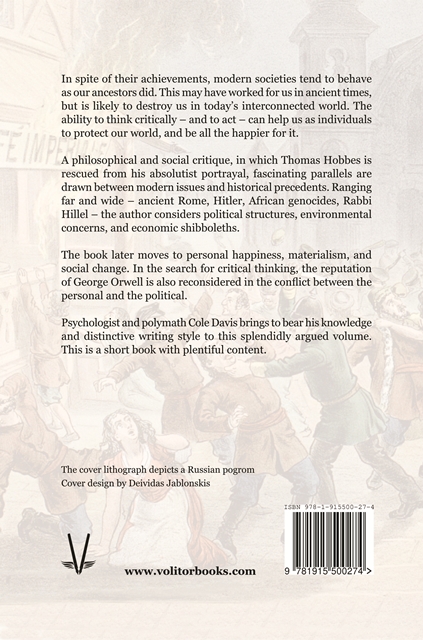 The Stone Age Now by Cole Davis back cover